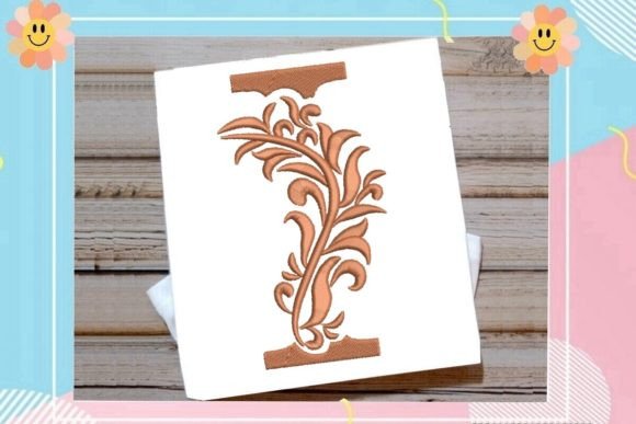 Beautiful Monogram Letter I Review for Embroidery Sellers