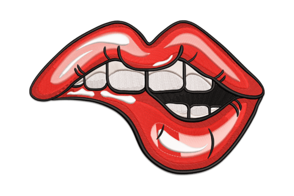 Biting Lips Embroidery Design Review