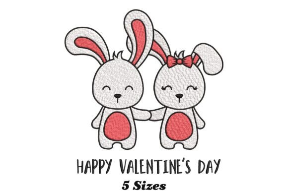 Bunny Couple Embroidery Design Review
