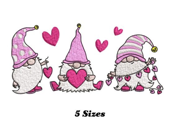 Charming Valentine’s Gnomes Embroidery Review