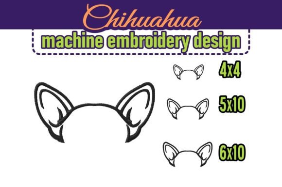 Chihuahua Dog Ears Embroidery Review