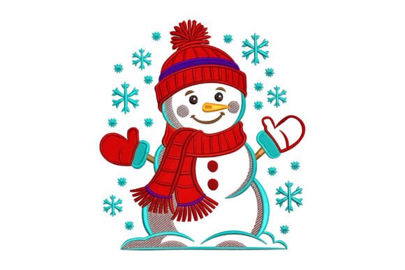 Cozy Snowman Embroidery Review