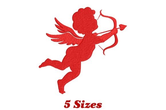Cute Red Cupid Embroidery Review
