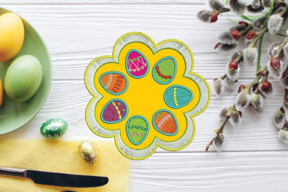 Easter Napkin Embroidery Design Review
