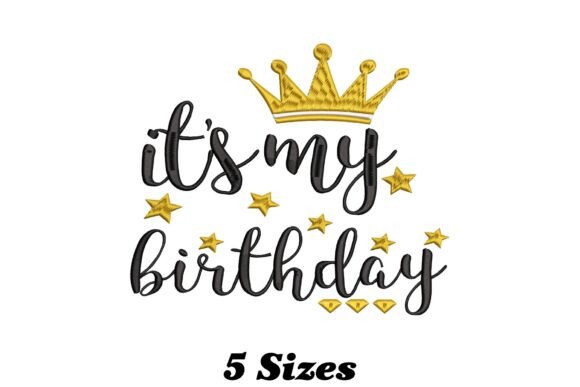It's My Birthday Embroidery Design Review