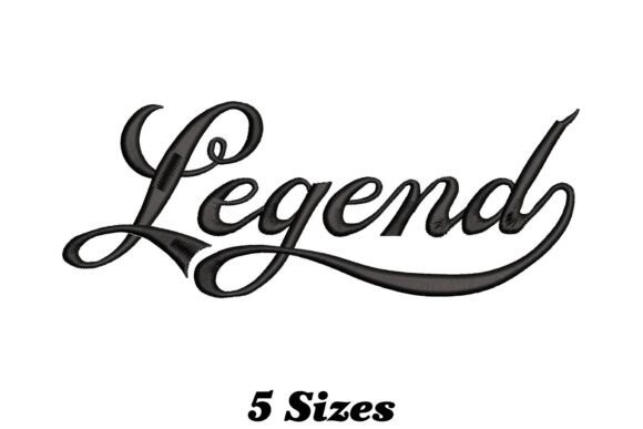 Legend Embroidery Design for Seasonal and Holiday Creations