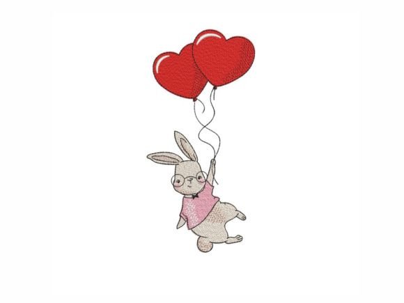 Valentine's Day Bunny Embroidery Review