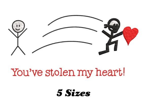 You've Stolen My Heart Embroidery Review